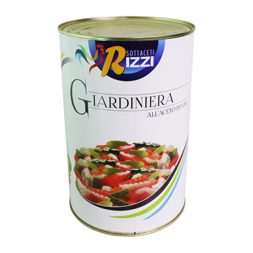 GIARDINIERA VEGYES ZÖLDSÉG 4100g RIZZI