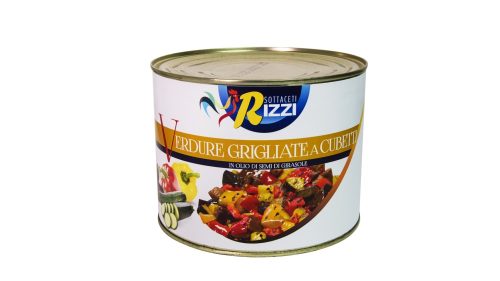 GRILLEZETT ZÖLDSÉG MIX 1850g RIZZI olajban