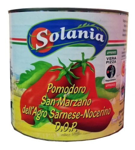 SAN MARZANO HÁMOZOTT PARADICSOM 2550g SOLANIA