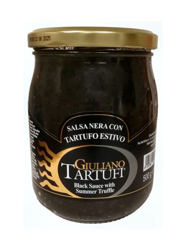 FEKETE SZARVASGOMBÁS KRÉM 500g Giuliano Tartufi 5%